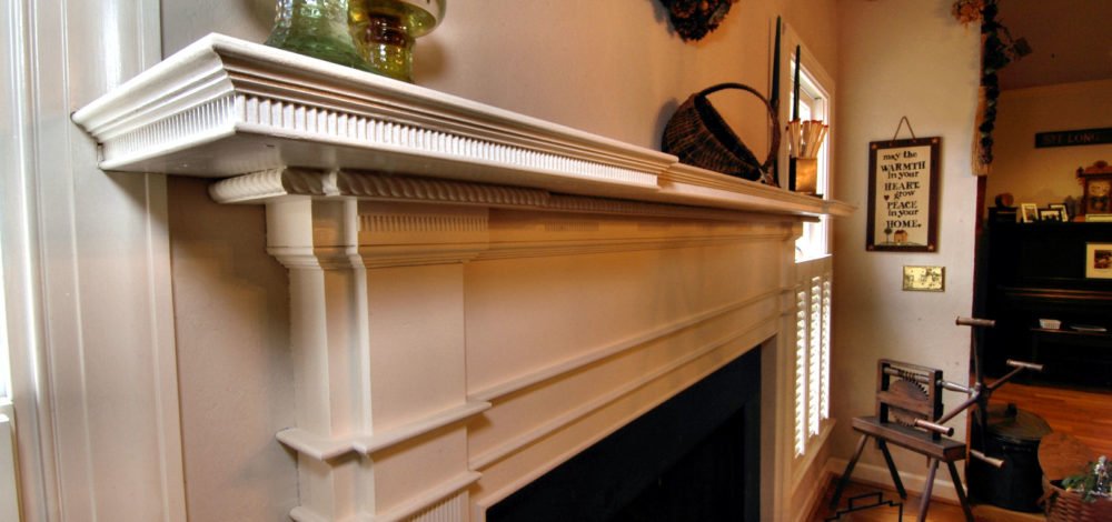 18th century fireplace mantel replica