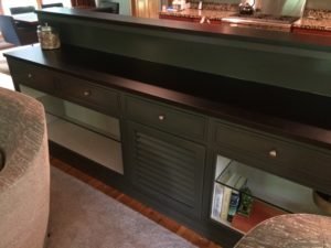lacquer finish custom kitchen island