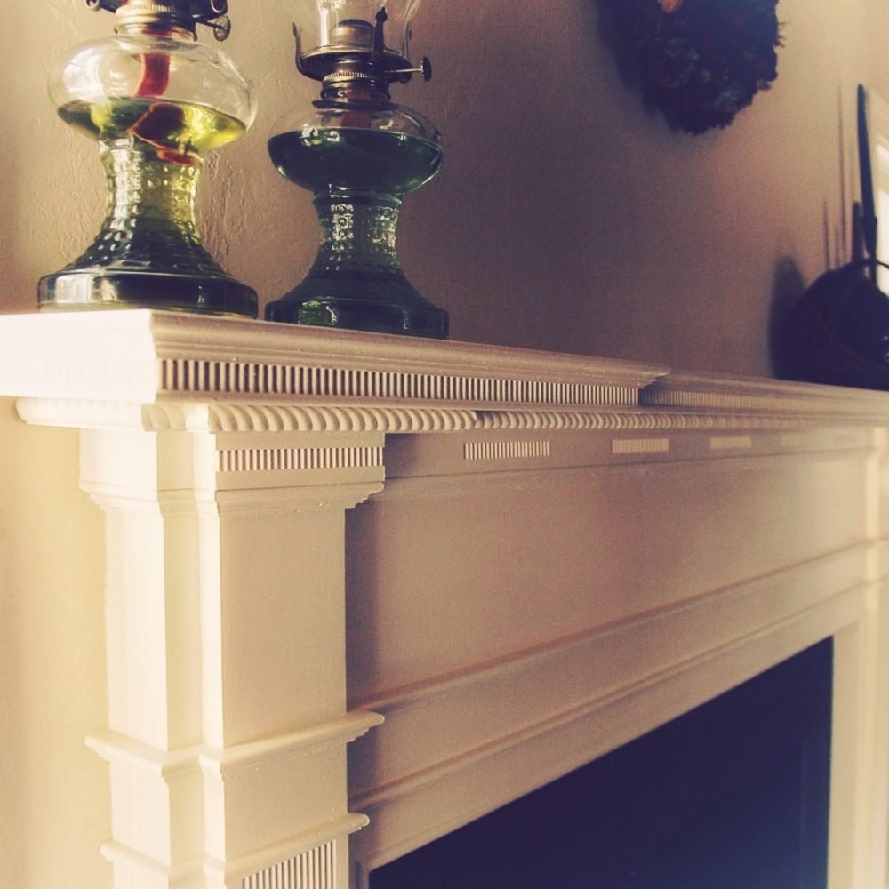 18th century fireplace mantel replica