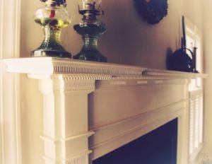 18th century fireplace mantel replica