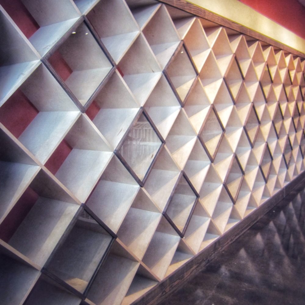 custom built commercial wine rack
