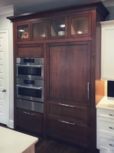 rift sawn white oak kitchen cabinet