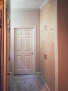 flat paneled storage pantry cabinet